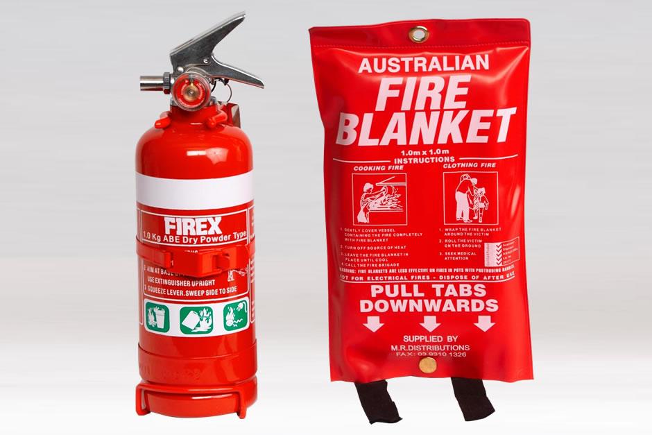 Fire Extinguishers & Blankets